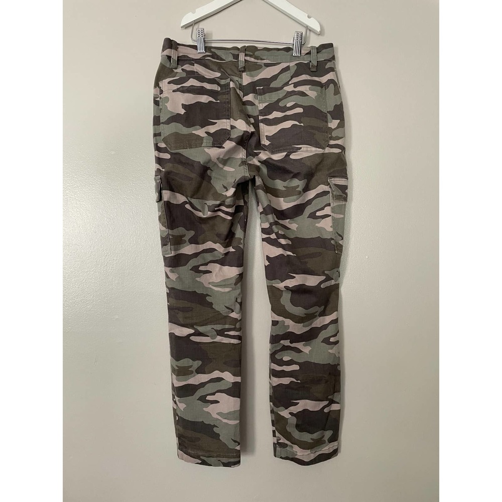 J. Crew Green and Black Ankle Cropped Pants for Casual Wear